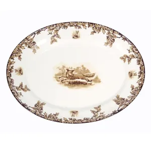 Aiken Hunt Dinnerware Turkey Platter - Fox