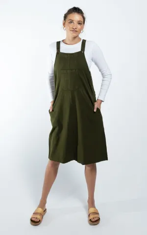 Ayla Pinafore - Green