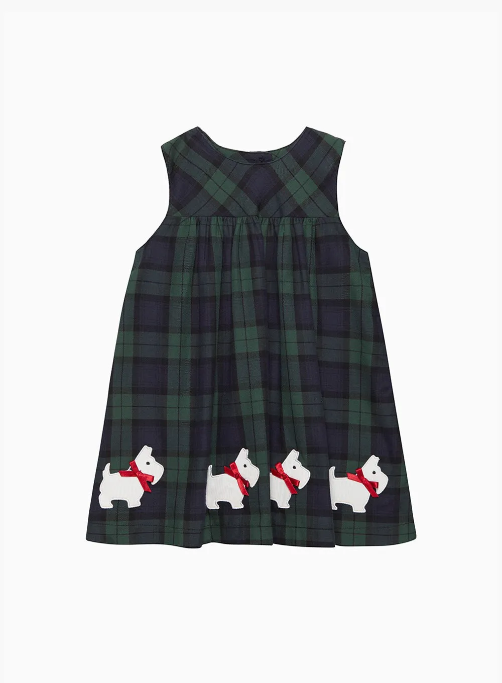 Baby Scottie Tartan Pinafore