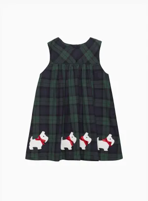 Baby Scottie Tartan Pinafore