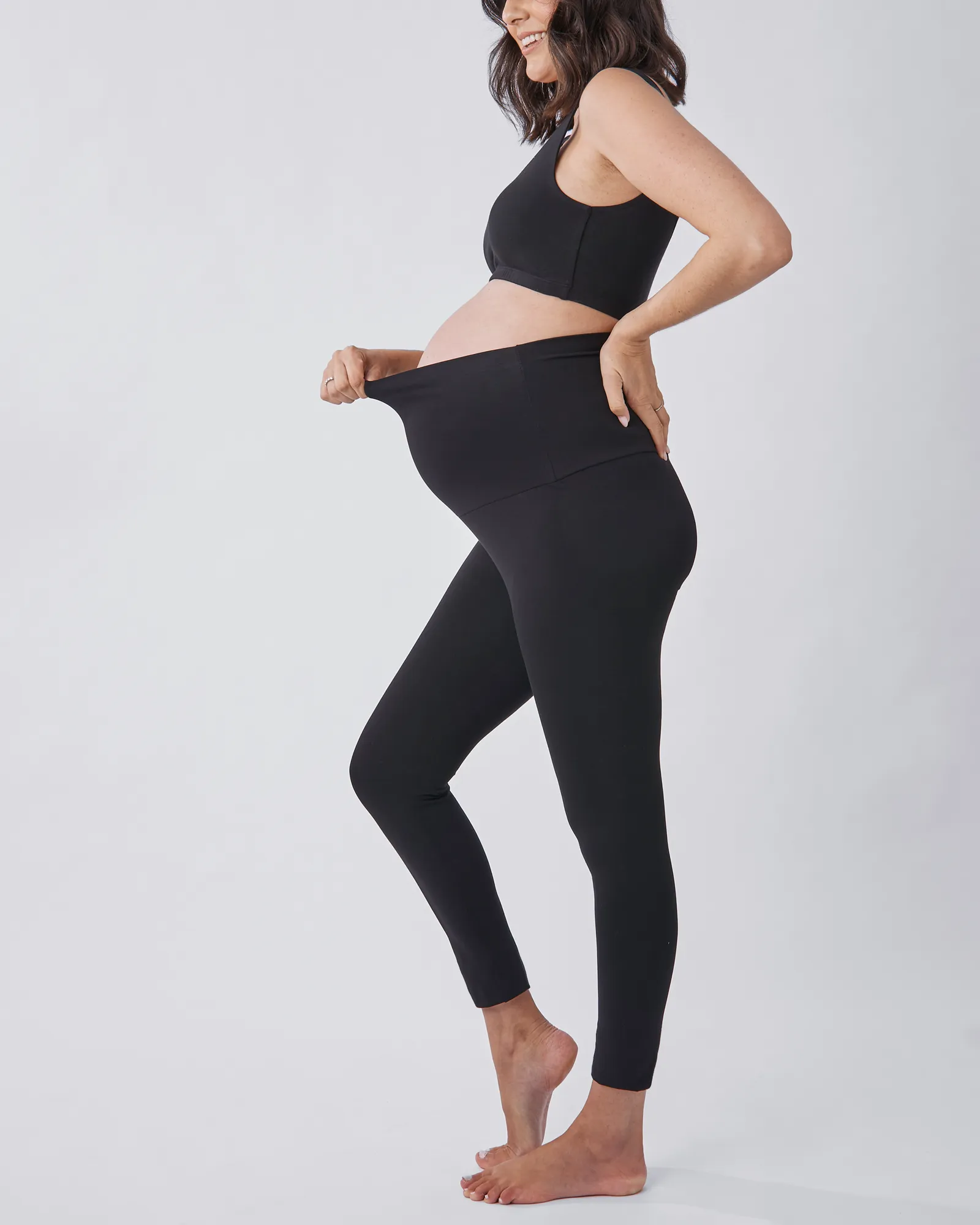 Basic Maternity Legging in Black or Navy