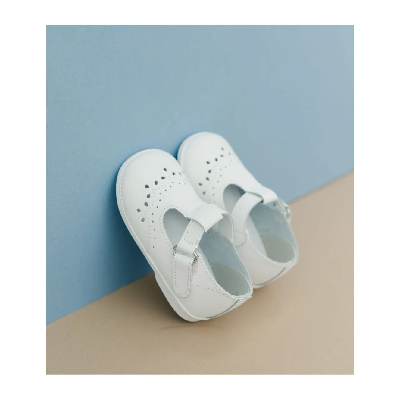 Birdie Leather T-Strap Mary Jane (Baby)