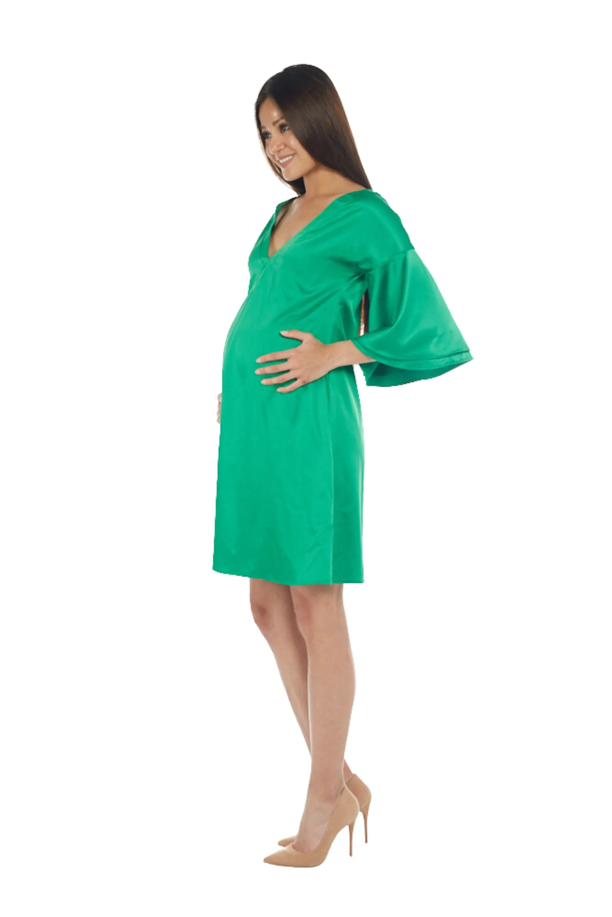 Bohn Fabulous Maternity Long Sleeve Dress S - XL