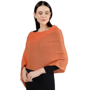 Brunt Orange Cashmere Scarf