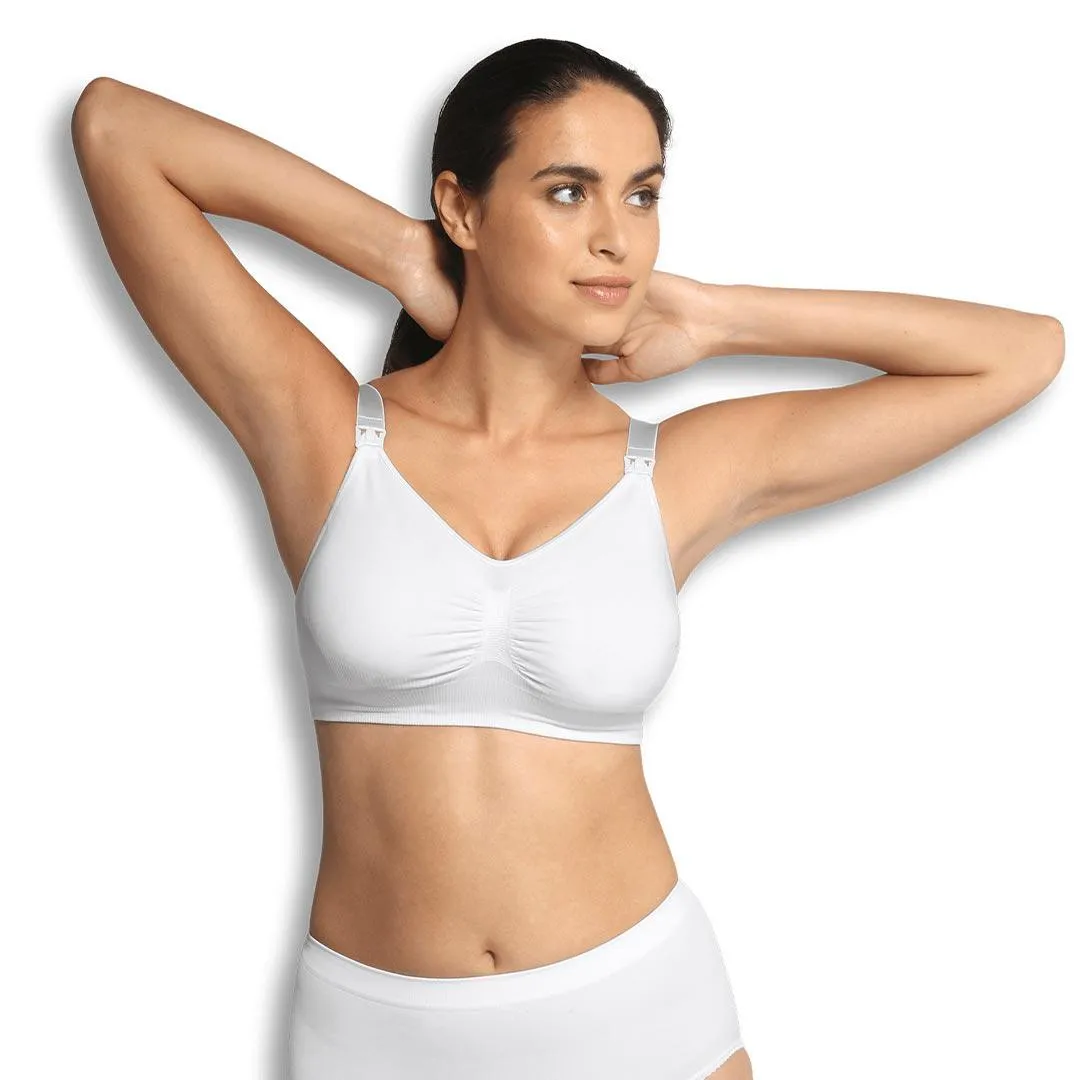 Carriwell Padded Maternity   Nursing Bra - White