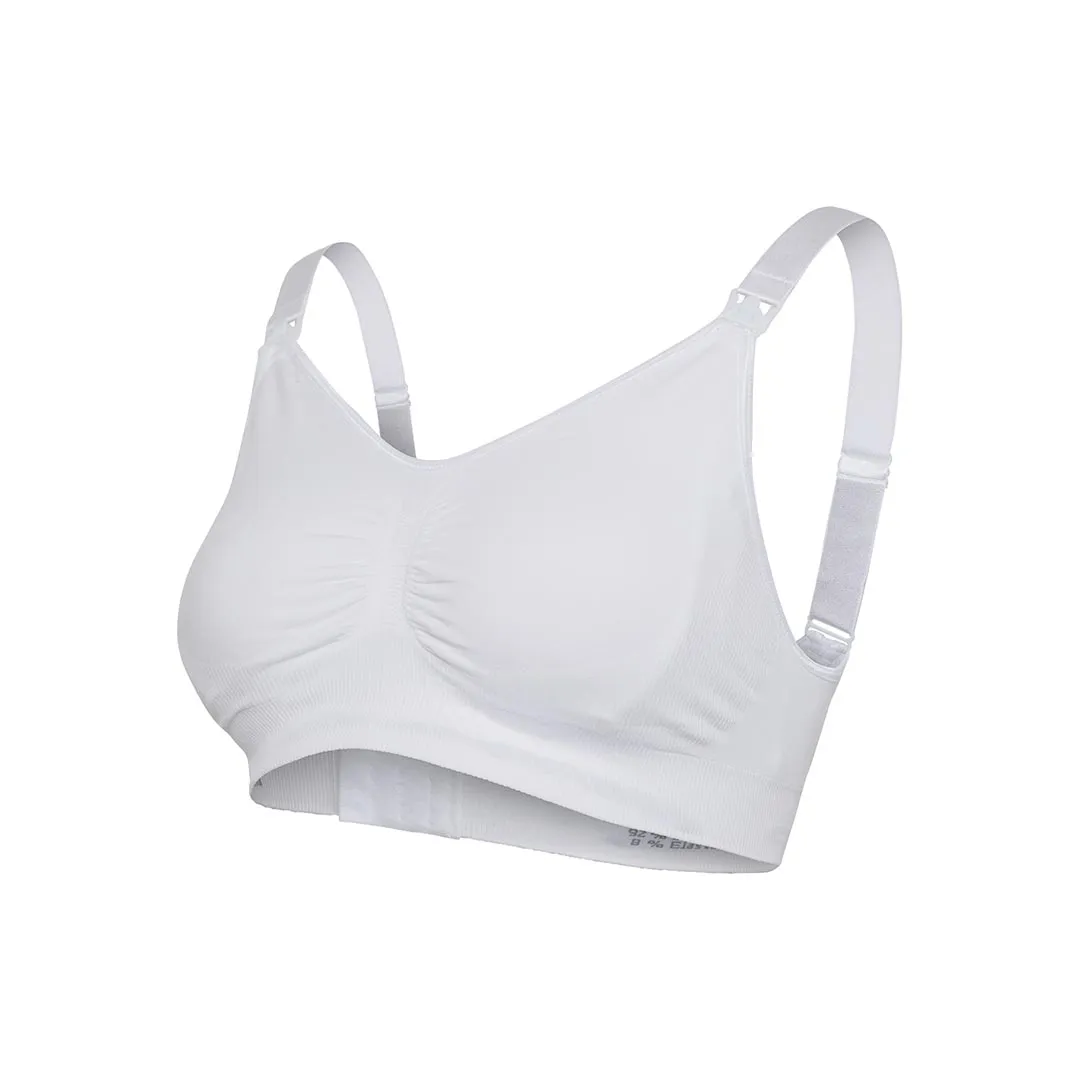 Carriwell Padded Maternity   Nursing Bra - White