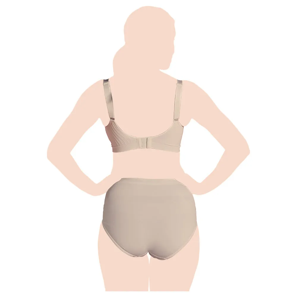 Carriwell Seamless Maternity & Nursing Bra with Carri-Gel Support - Honey