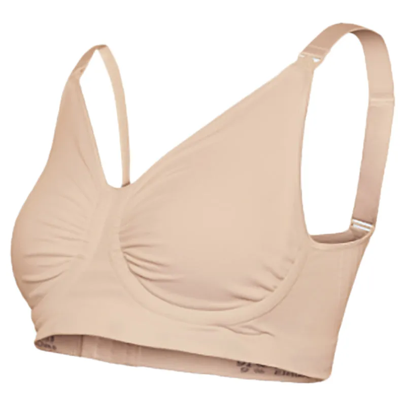 Carriwell Seamless Maternity & Nursing Bra with Carri-Gel Support - Honey