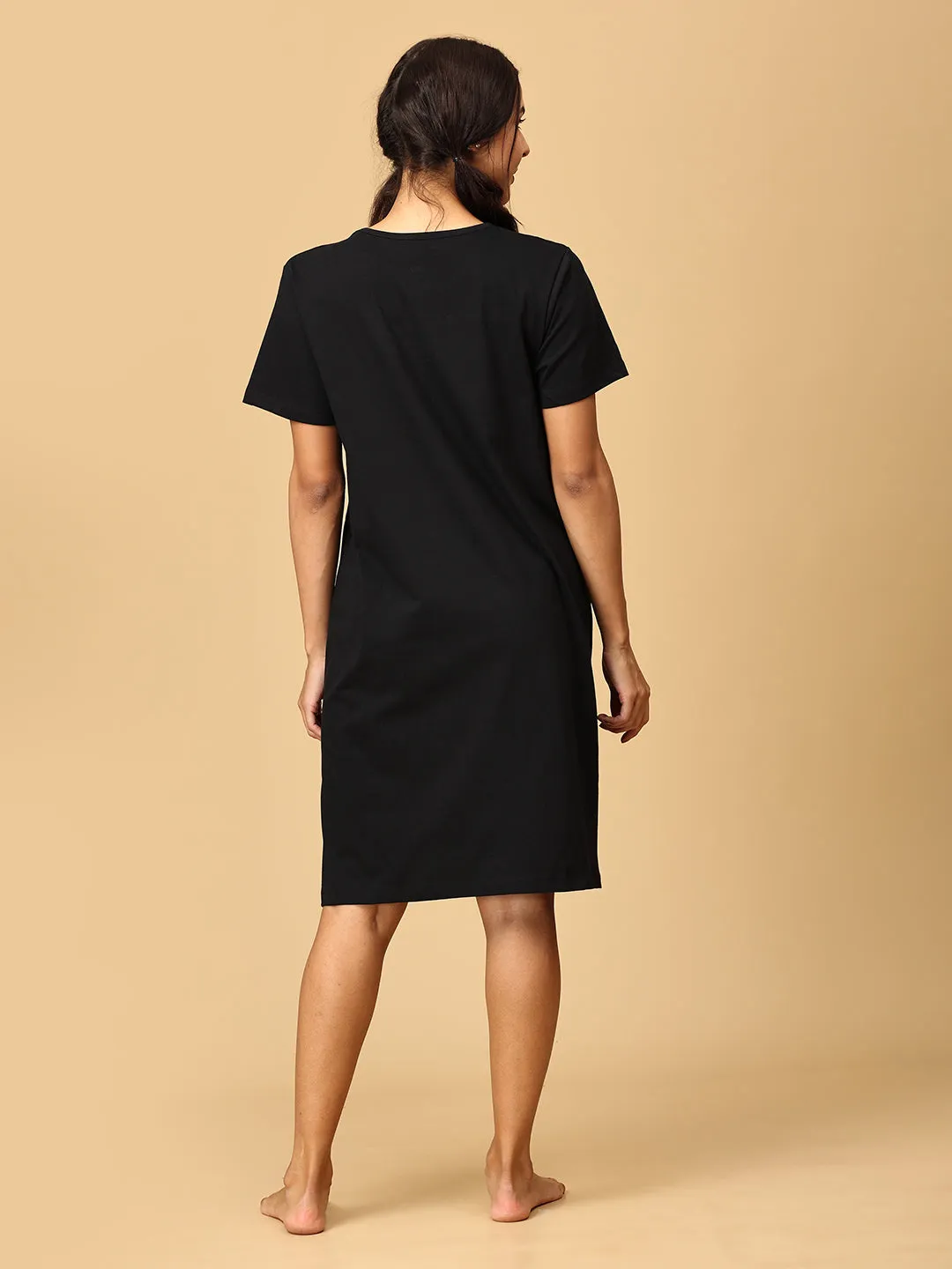 Combo Of Lookin' Pine & Bun In The Oven Maternity T-Shirt Dress