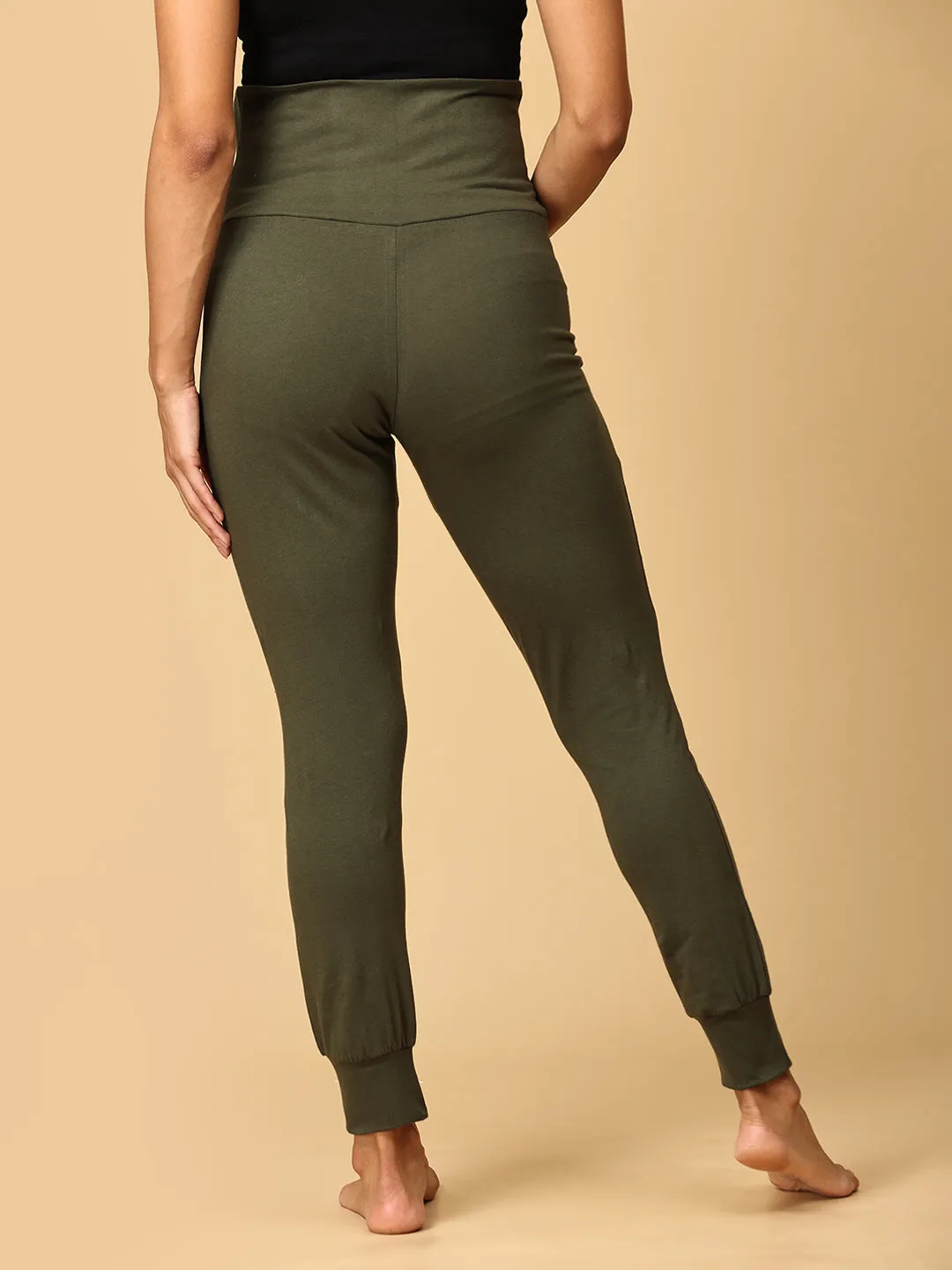 Comfy Maternity Joggers Combo of 3