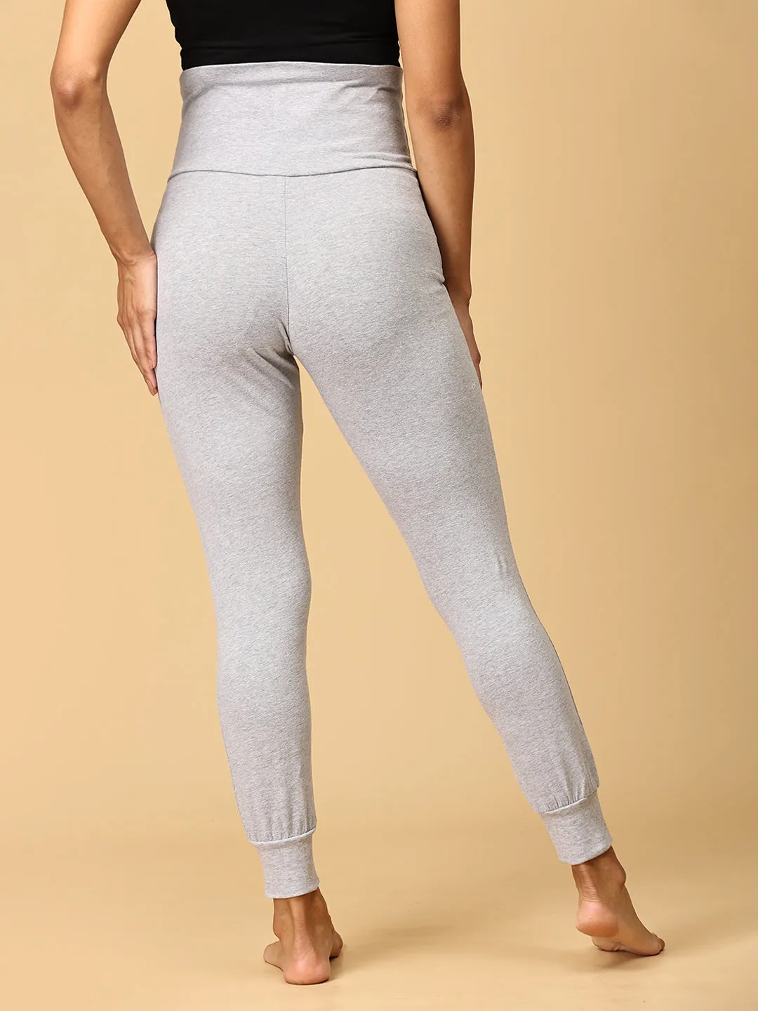 Comfy Maternity Joggers Combo of 3