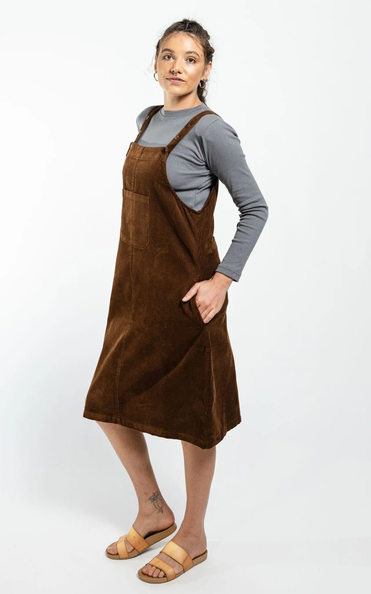 Corduroy Pinafore