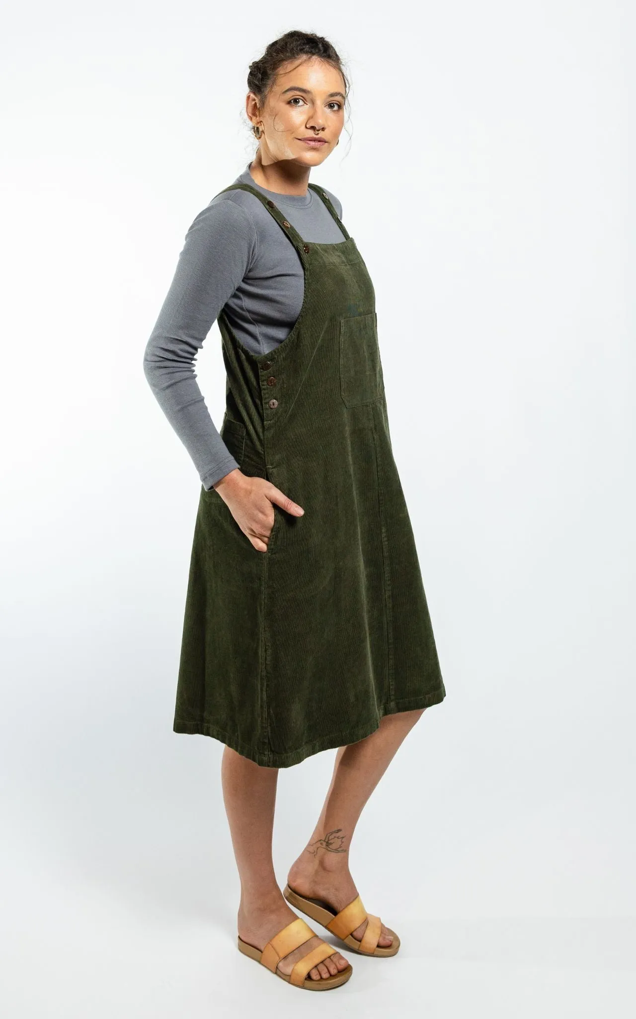 Corduroy Pinafore