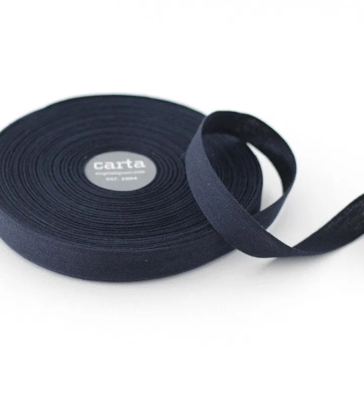 Dark Indigo Tight Weave Ribbon