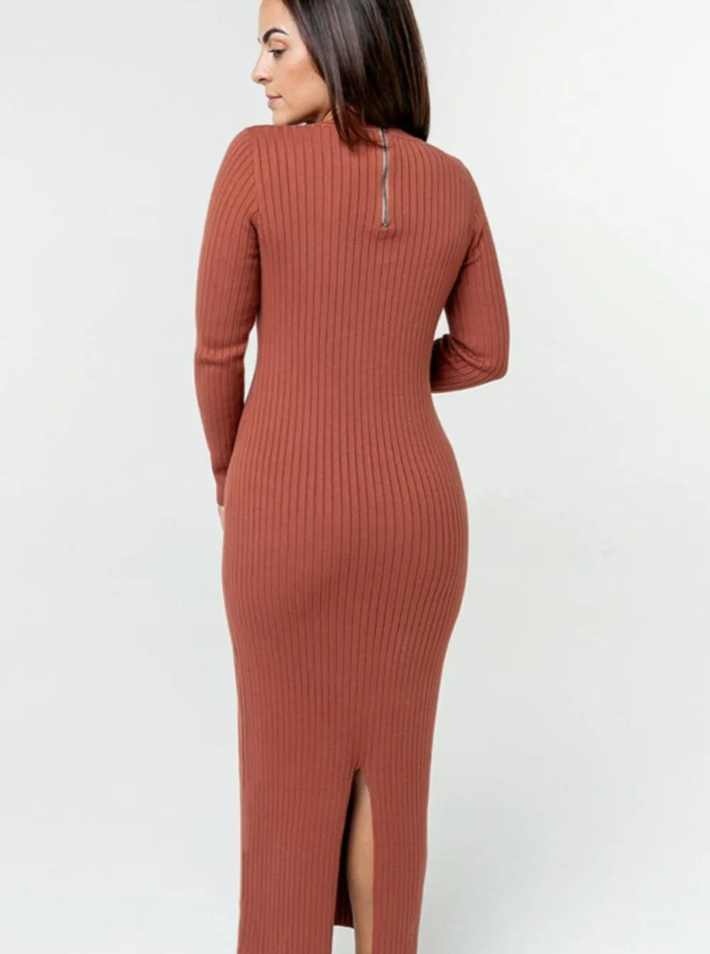 Full Body Maternity & Nursing Sweater Dress