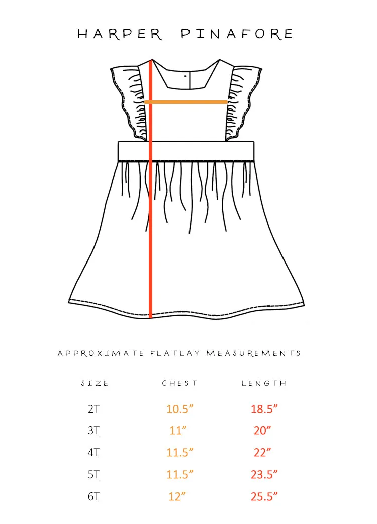 Harper Pinafore in Buffalo Plaid