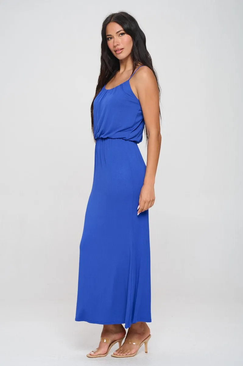 Journey Tank Elastic Waist Maxi