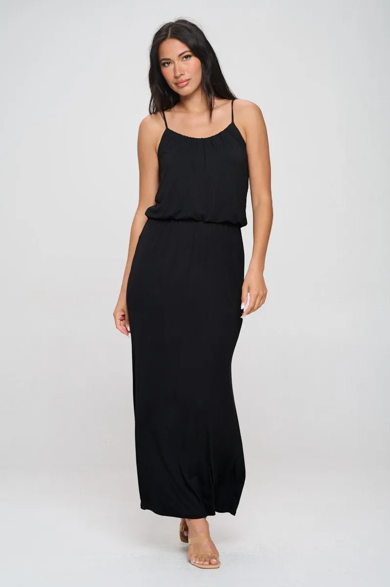 Journey Tank Elastic Waist Maxi