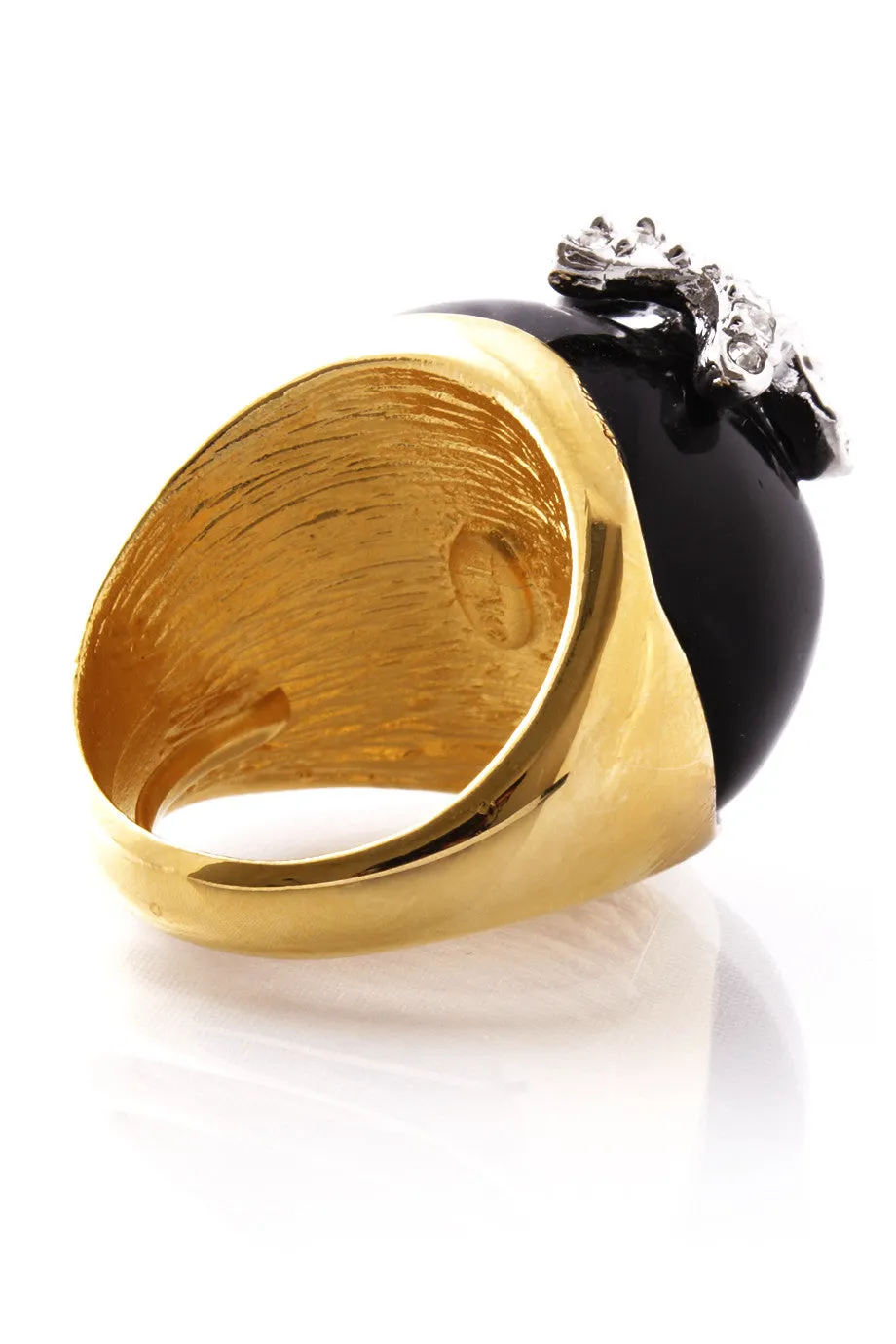 KENNETH JAY LANE Black Starfish Ring