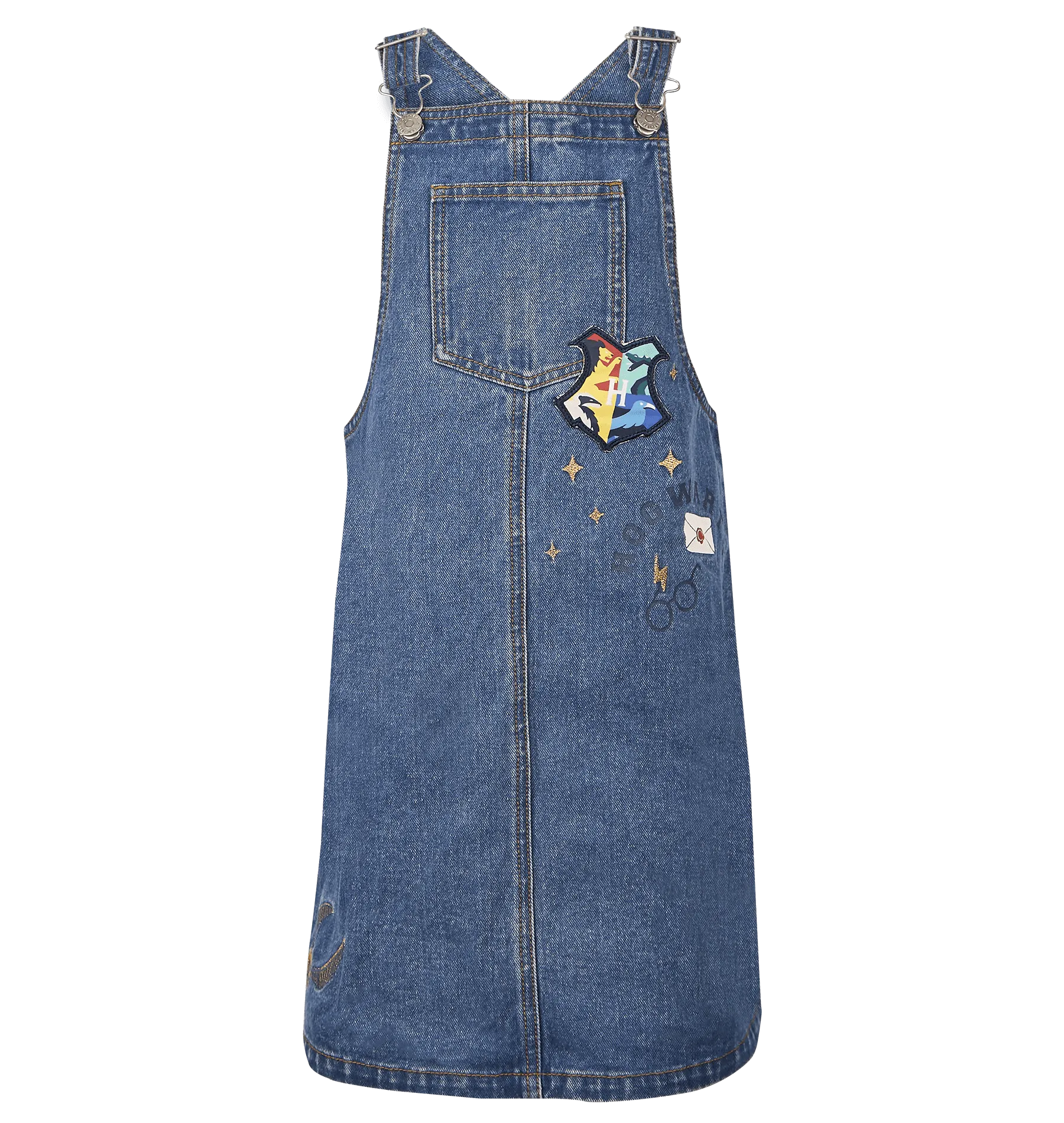 Kids Hogwarts Denim Pinafore