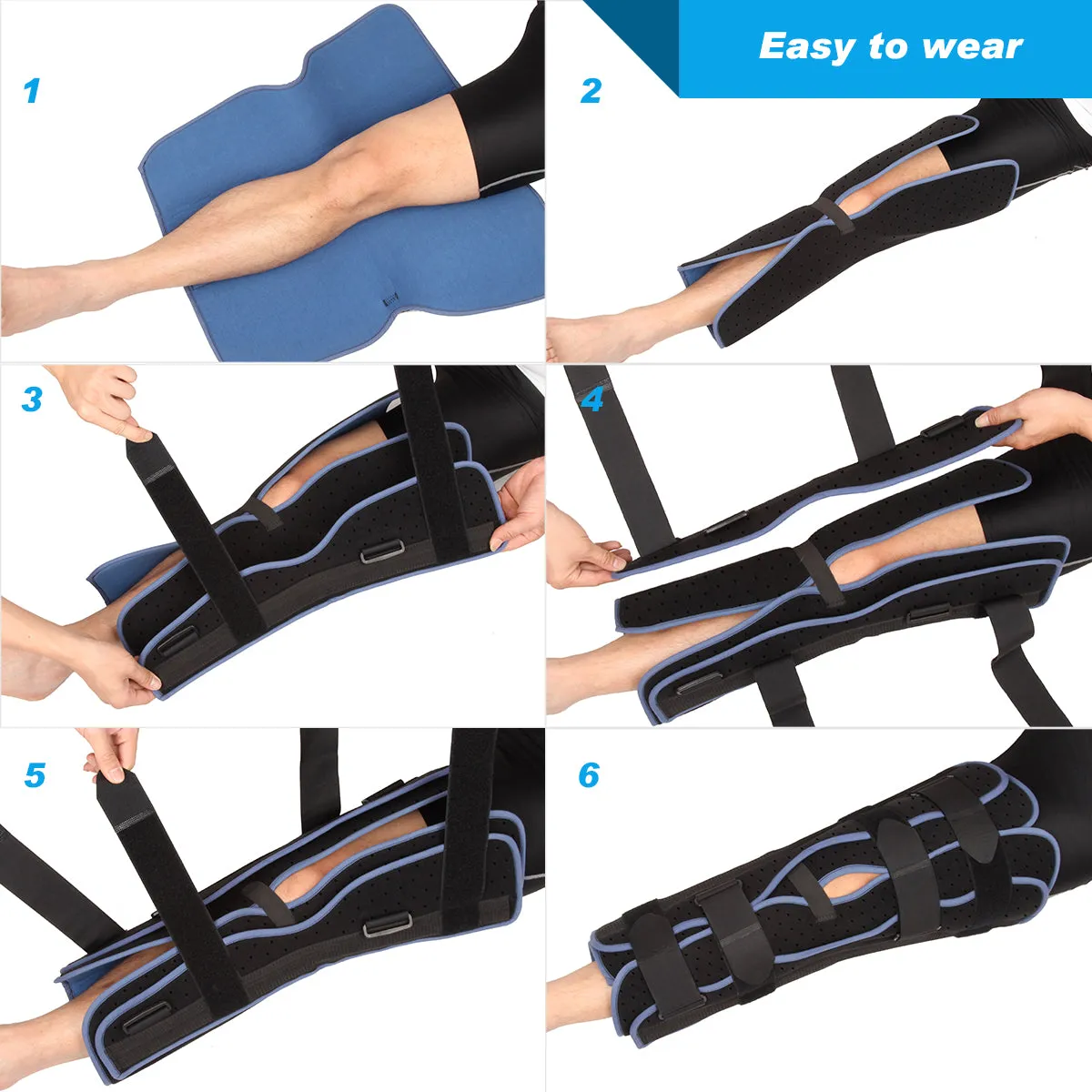 Knee Immobilizer - Tri-panel Version