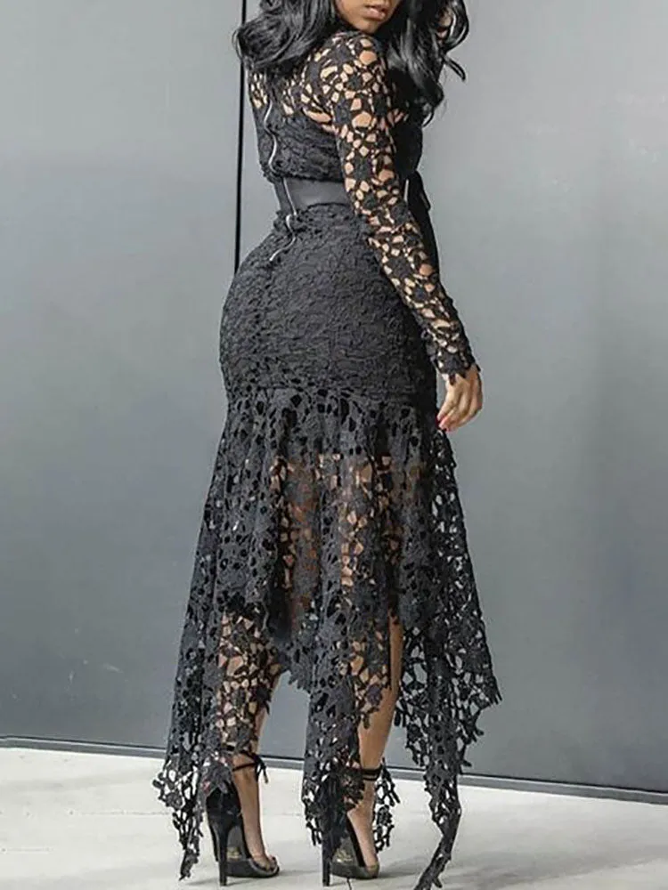 Lace Charming Nightwear Dress