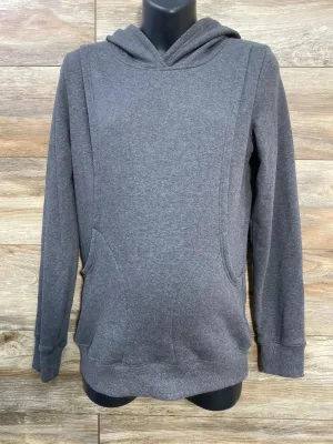 Latched Mama Heavy Nursing Hoodie Grey sz Small