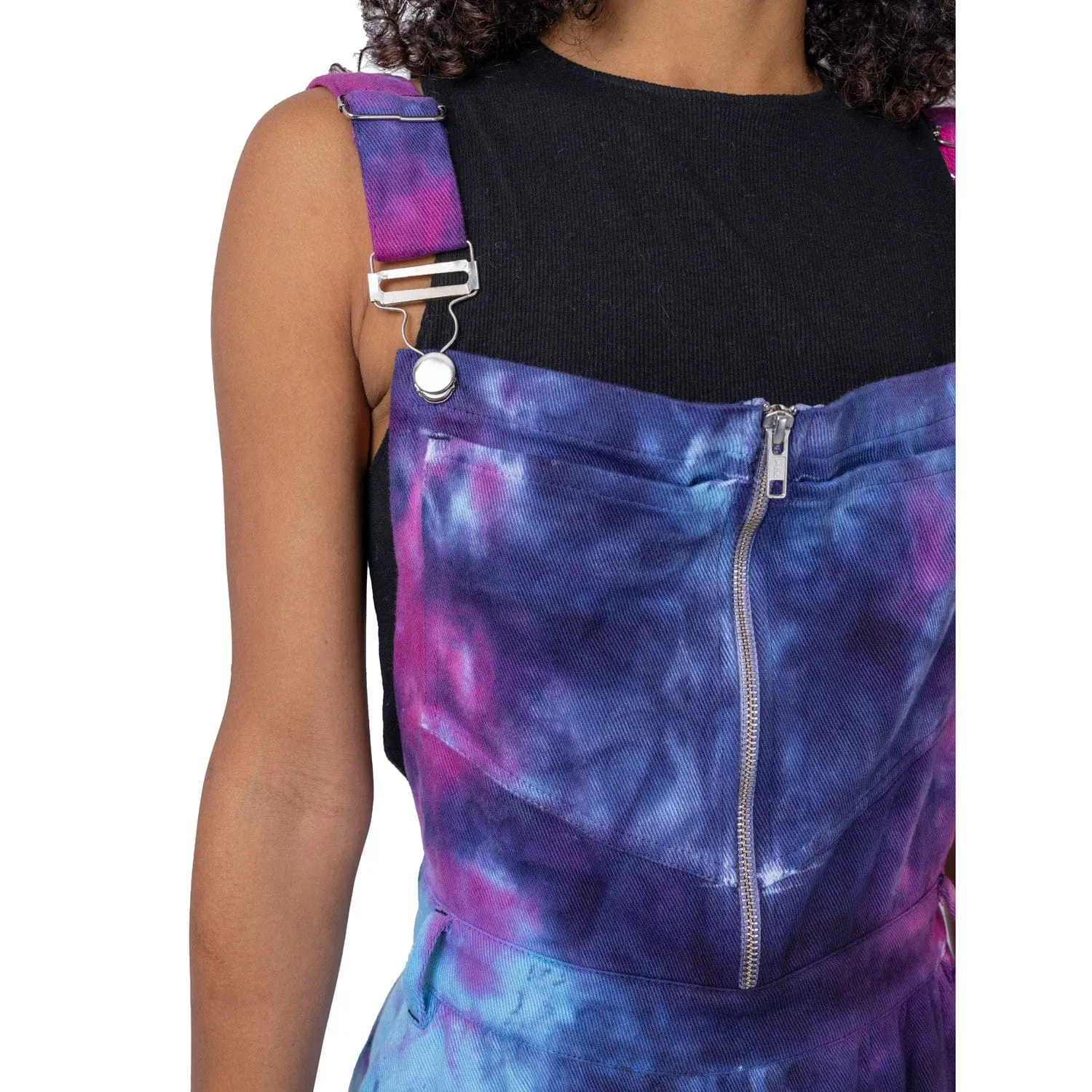 MONET PINAFORE - BLUE/PINK TIE DYE