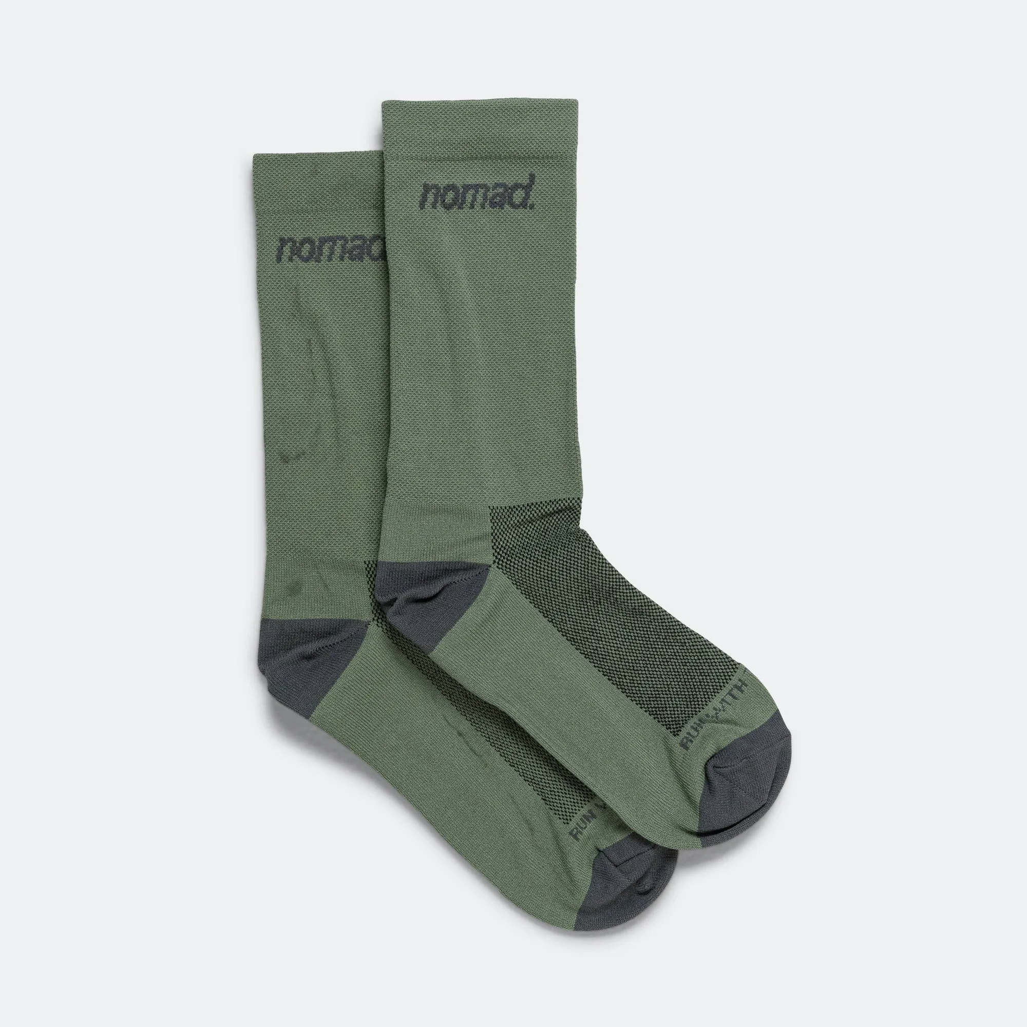 Nomad Running Socks - Green