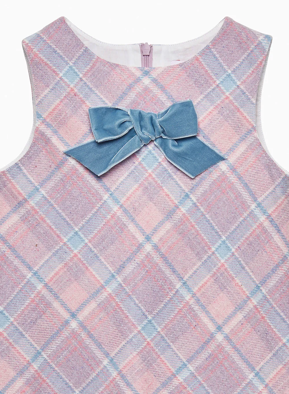 Penelope Checked Pinafore