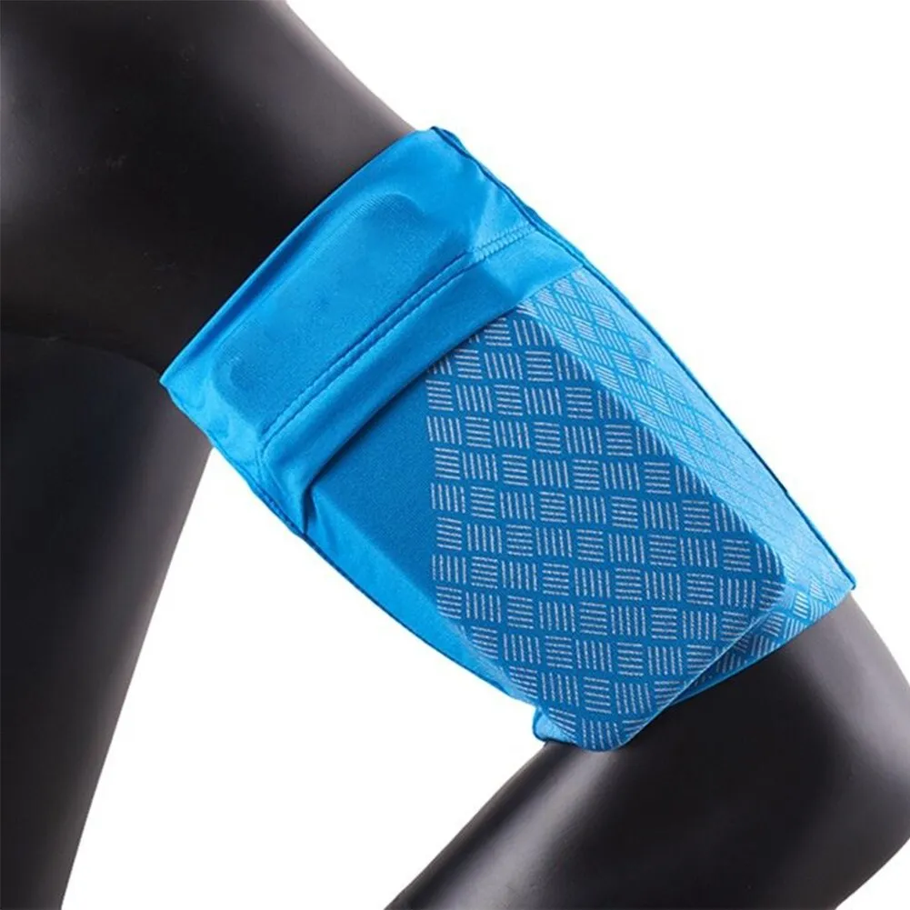 Reflective Arm band Elastic Sports Running Gym Holder Phone  Exercise Stretch Fitness Anti Slip