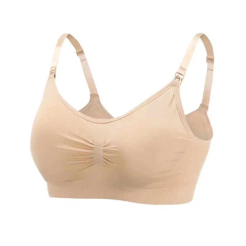 Seamless Push-Up Bralette with Clip Down Feature for Breastfeeding