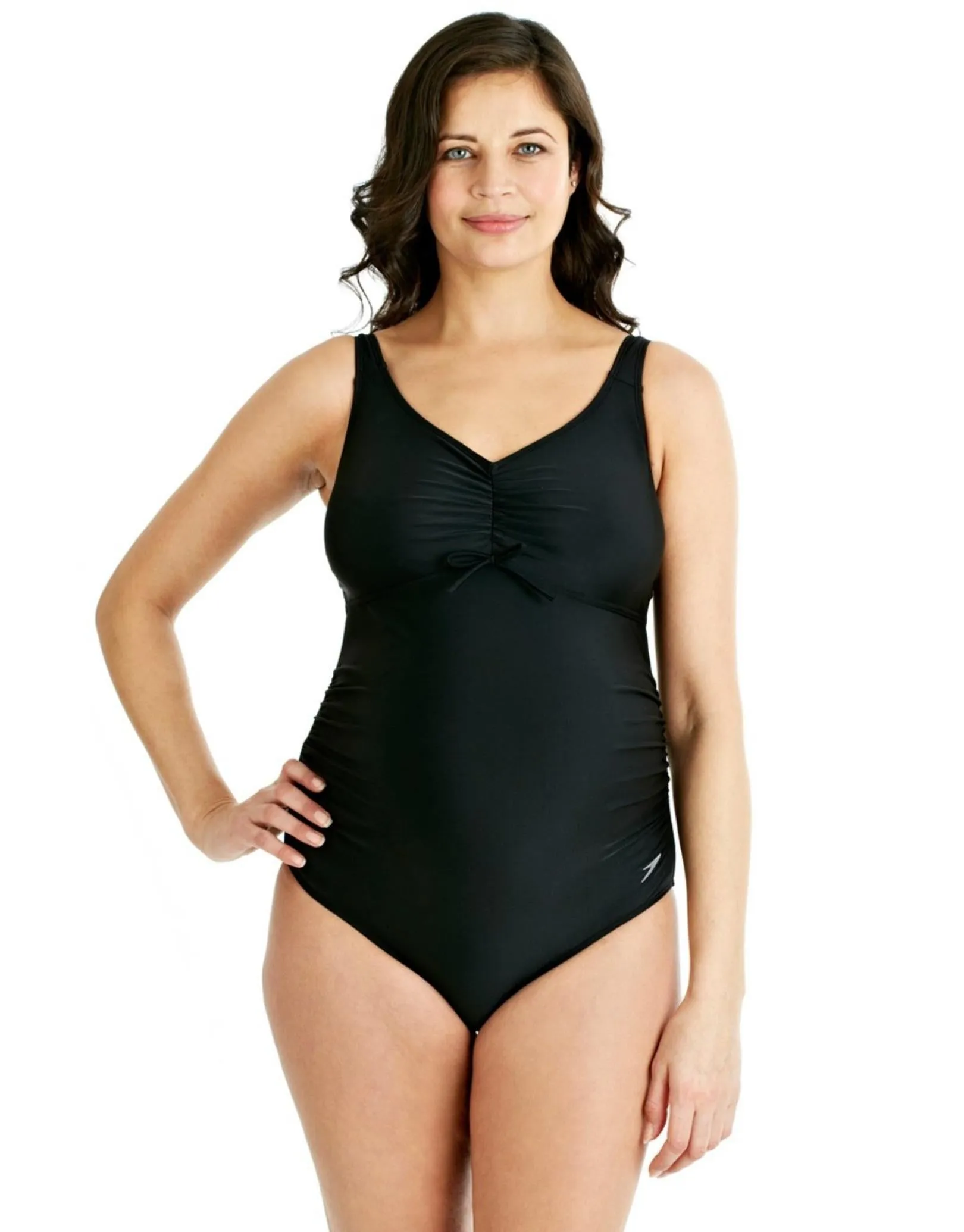 Speedo Grace U-Back Maternity One Piece - Black