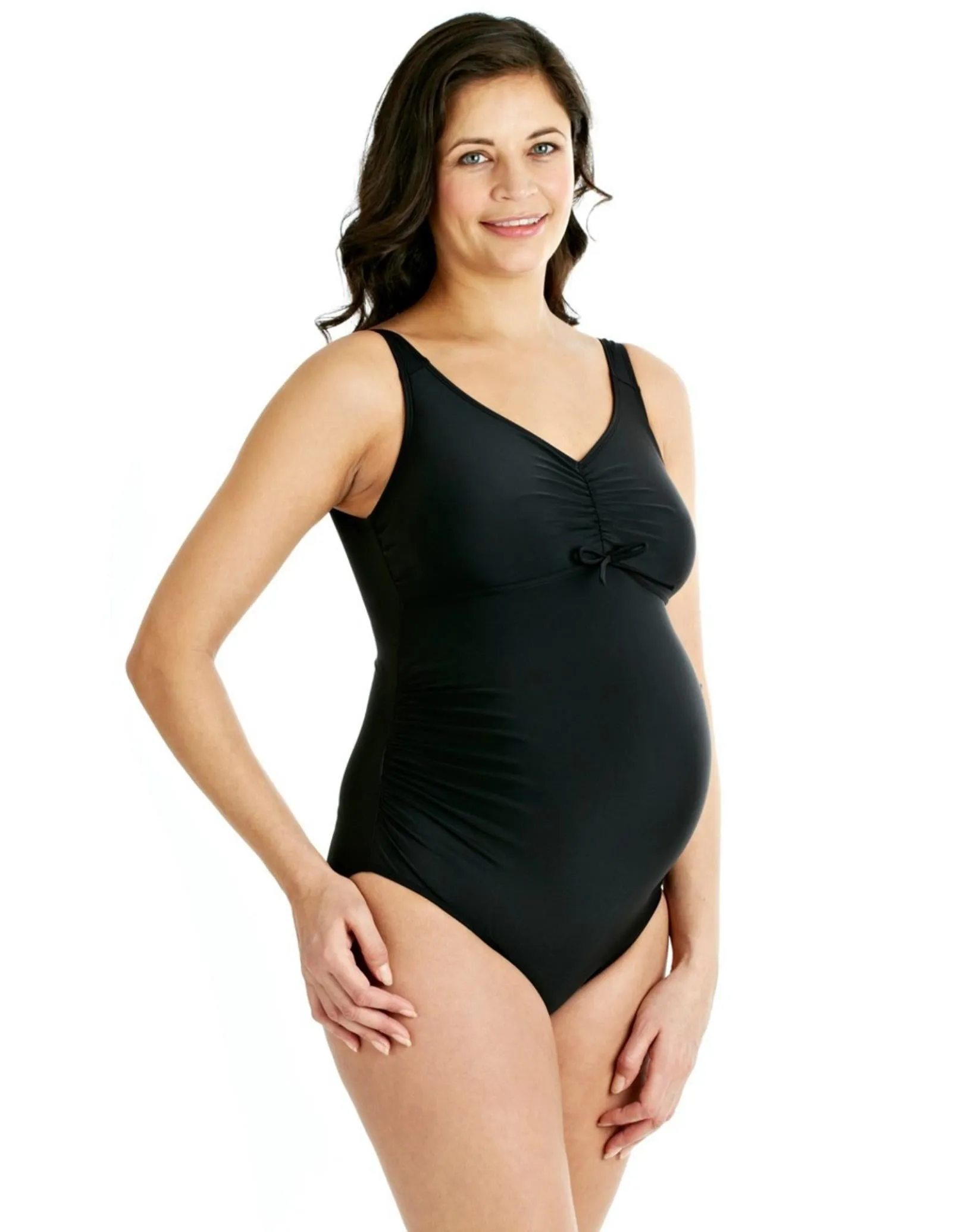 Speedo Grace U-Back Maternity One Piece - Black