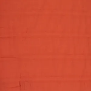 Striped Jacquard Cotton - ISABEL - Vermilion