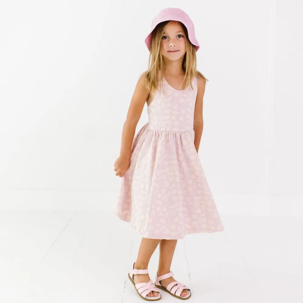 The Pinafore Dress in Desert Mirage