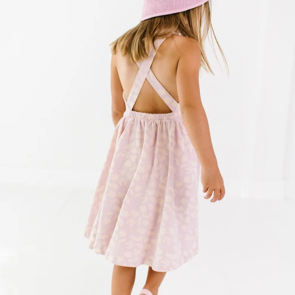 The Pinafore Dress in Desert Mirage