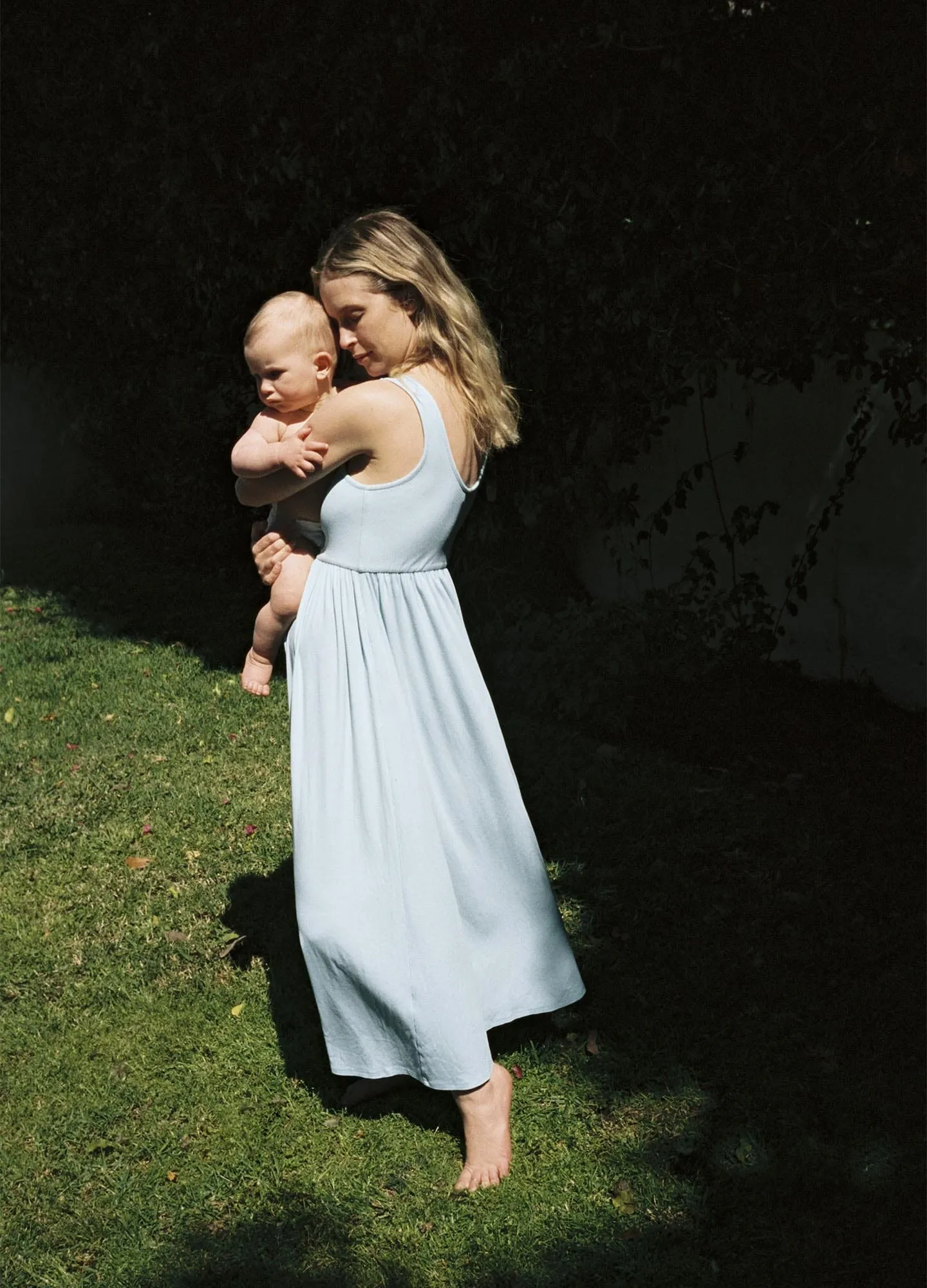 The Softest Rib Nursing Tank Dress