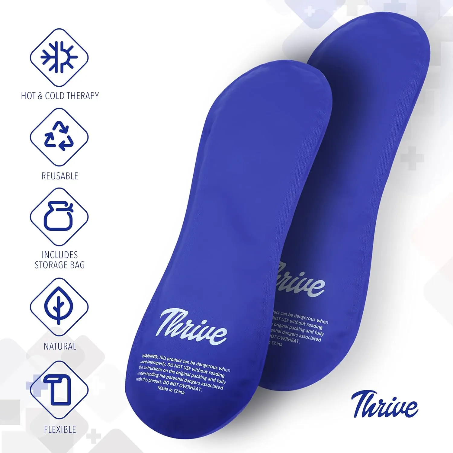 Thrive Perineal Ice Packs for Postpartum, Hemorrhoid Care & Pain Relief