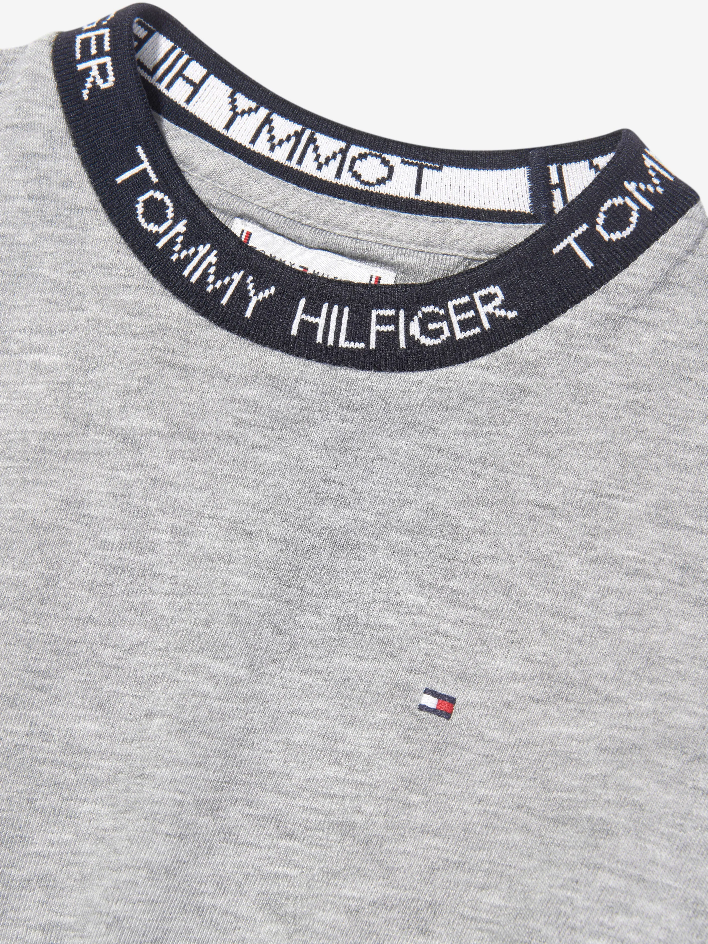 Tommy Hilfiger Girls Branded Rib Knit Dress