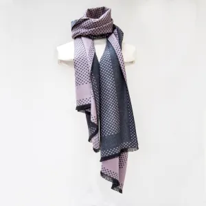 Tutti Luxurious Spotted Wrap – Plum