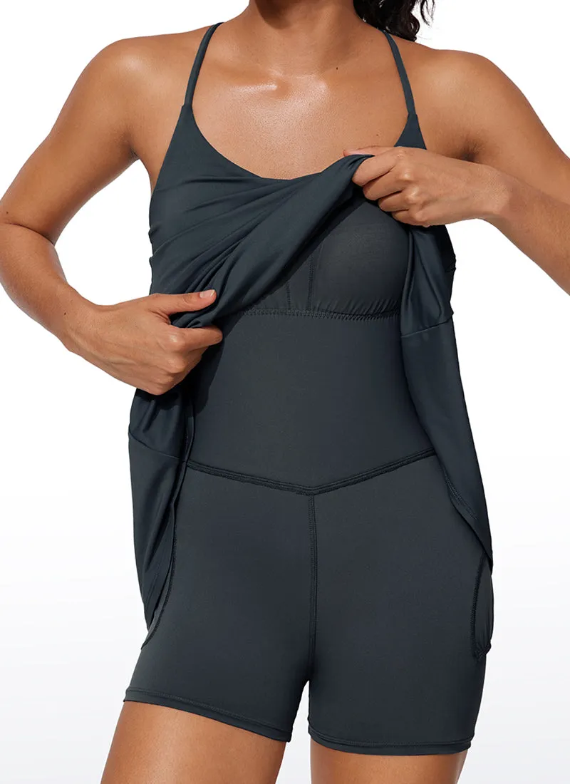 UPF 50  Shorts Lined Built-in Bra Tennis Dress