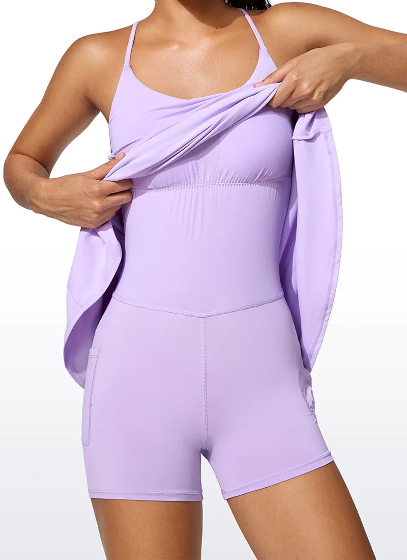 UPF 50  Shorts Lined Built-in Bra Tennis Dress