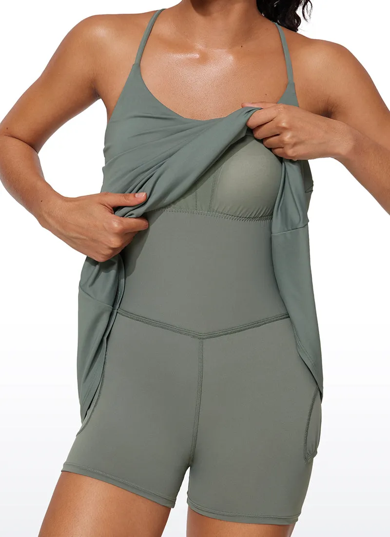 UPF 50  Shorts Lined Built-in Bra Tennis Dress